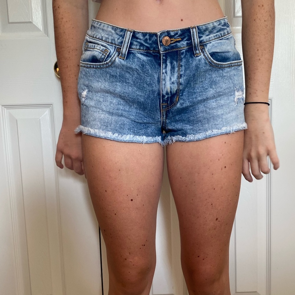 Low Rise Jeans Shorts